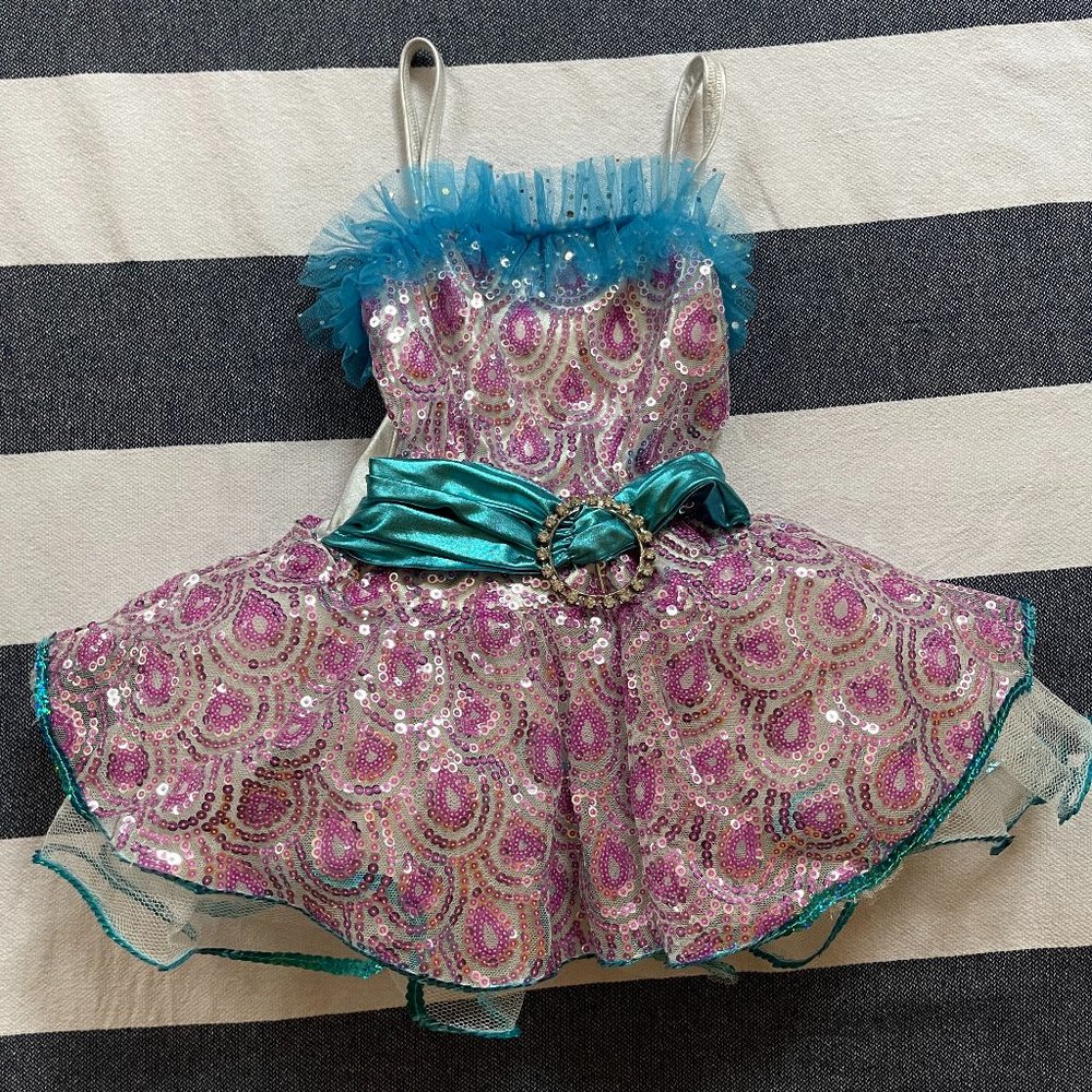Glamour Costume Sequenced Dance Costume: Child Size SC